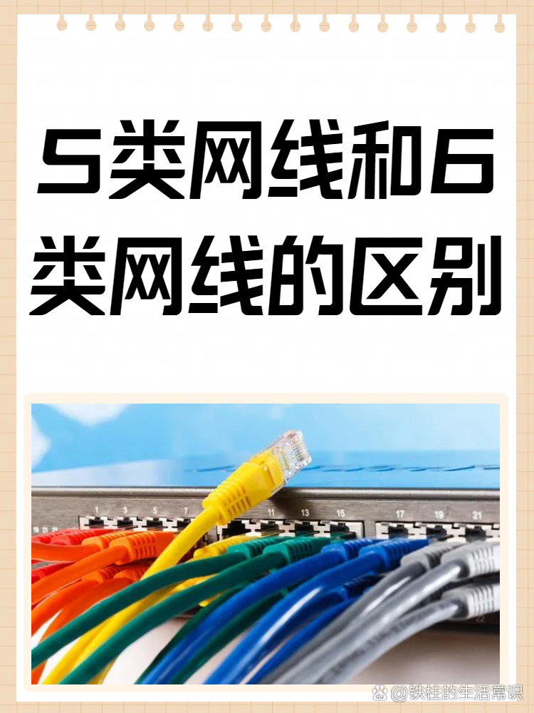 5类网线与6类网线的主要区别